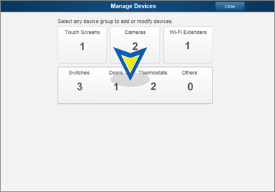 The Manage Devices Screen